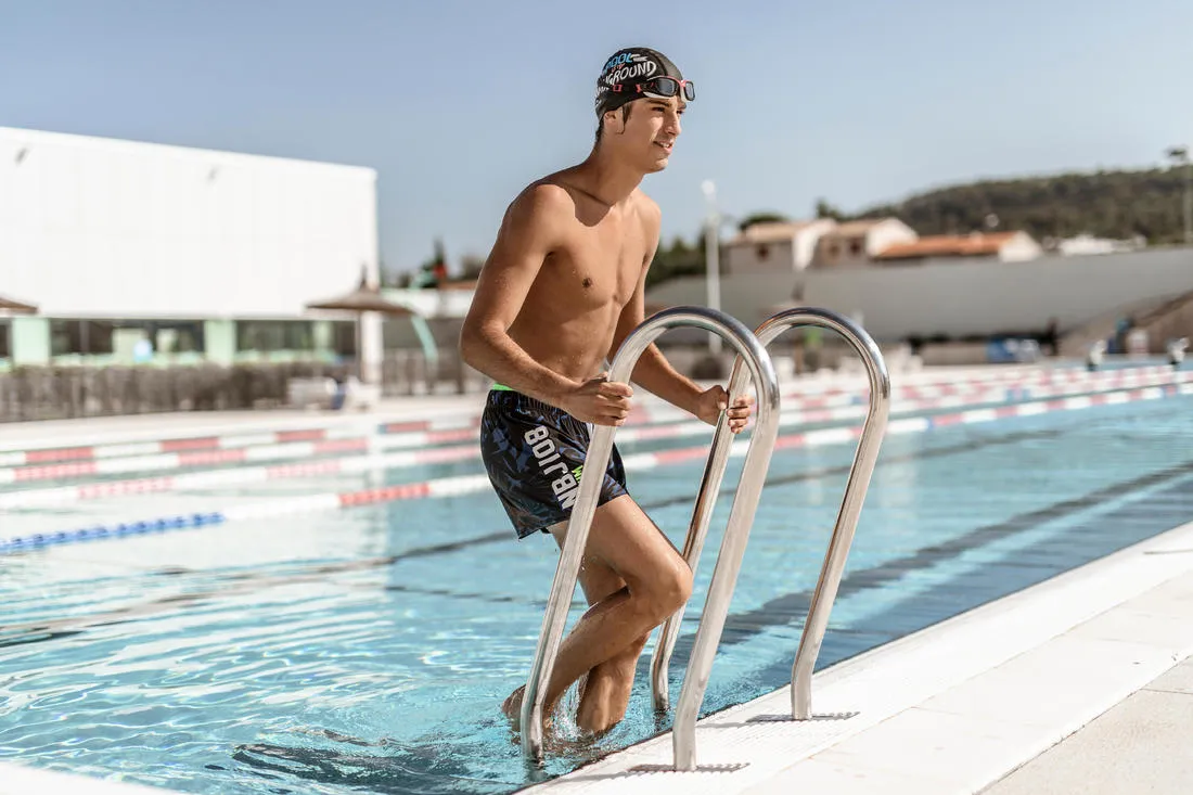 100 SHORT MEN’S SWIMMING SHORTS - NBJI