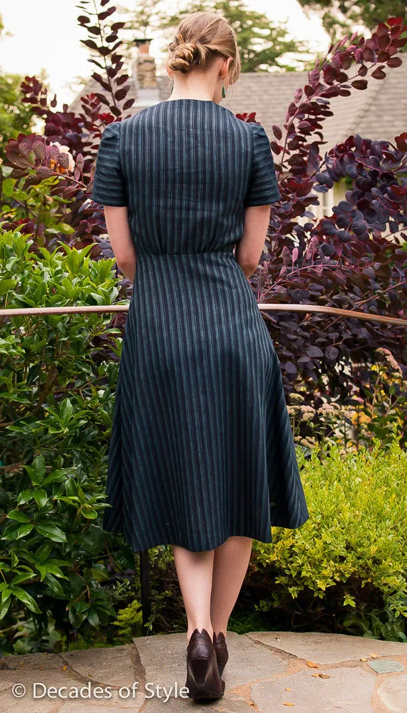#4007    1940s New England Dress