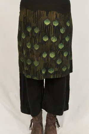 4169 Layer Skirt Black-P