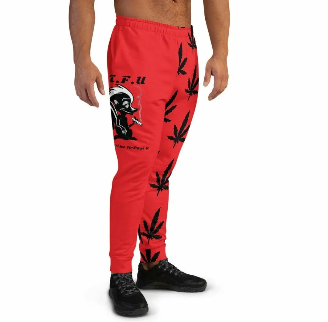 420 Skunk Joggers - Red