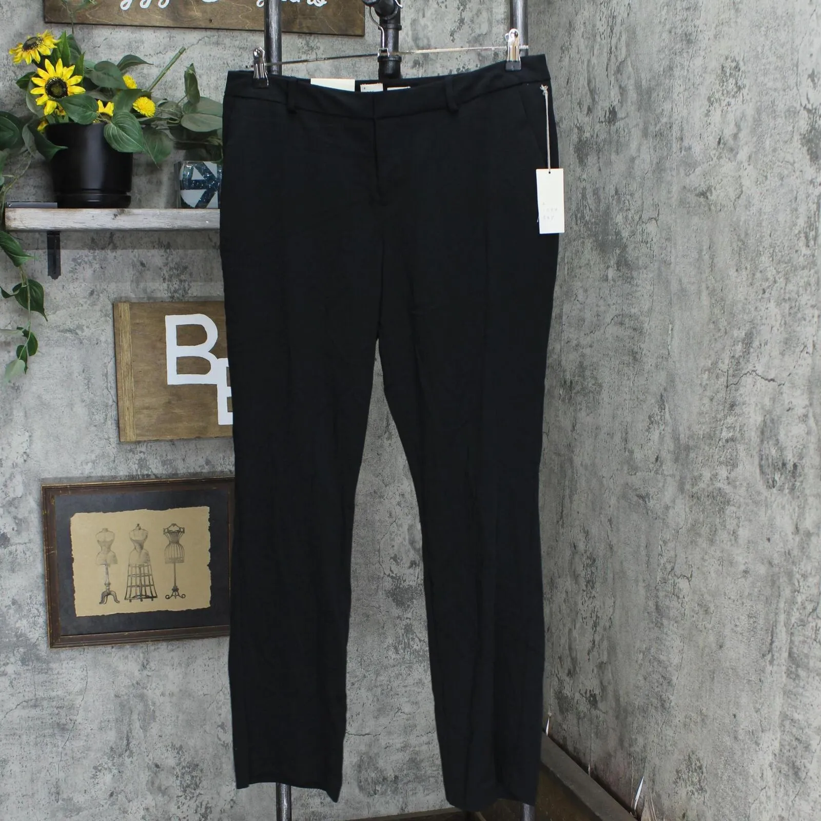 A New Day Women's Bootcut Bi-stretch Twill Career Casual Dress Pants