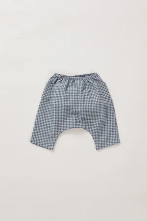 Apple Trousers - Grey-Blue Check