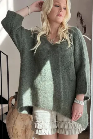 Arlo Knit in Olive
