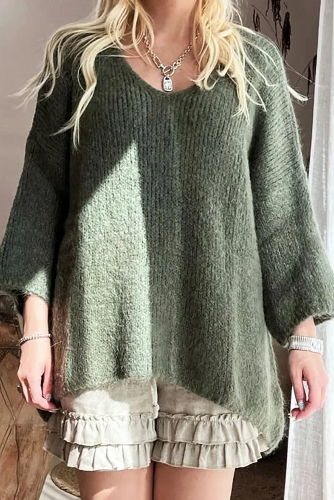 Arlo Knit in Olive