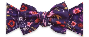 Baby Bling Dancing Skeleton Printed Knot Headband