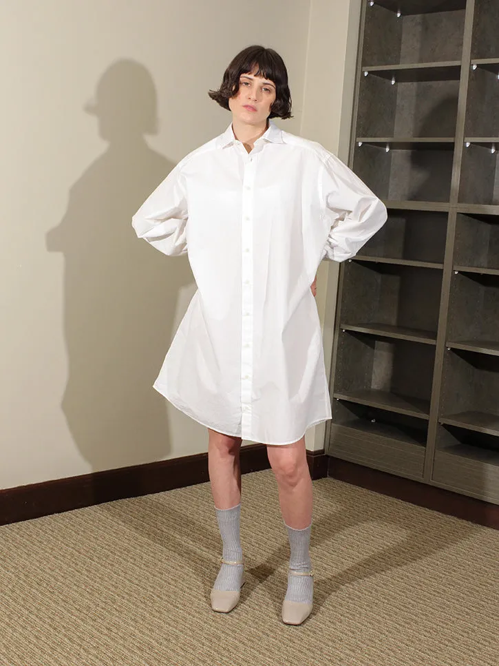 Baserange Claude Shirtdress, Undyed