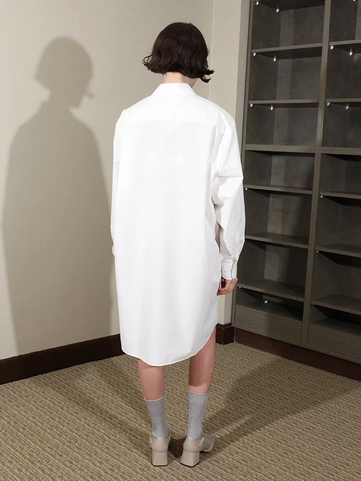 Baserange Claude Shirtdress, Undyed