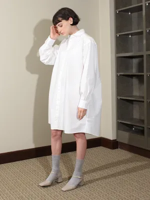 Baserange Claude Shirtdress, Undyed