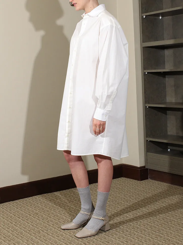 Baserange Claude Shirtdress, Undyed