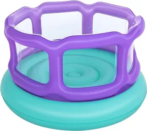 Bestway 60" X 60" X 33"/1.52M X 1.52M X 84CM Laugh 'N Leap Bouncer (1 bouncer, repair patch,4 foot pins)