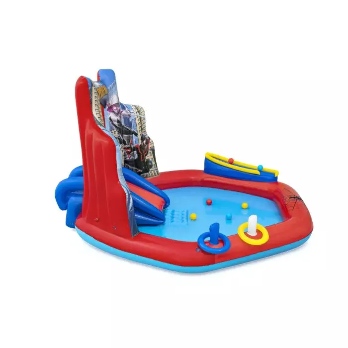 Bestway 6'11" X 6'9" X 50"/2.11M X 2.06M X 1.27M Play Center (Contents: 1 pool, 2 rings, 6 play balls, repair patch, 1 pc of water watcher tag.)