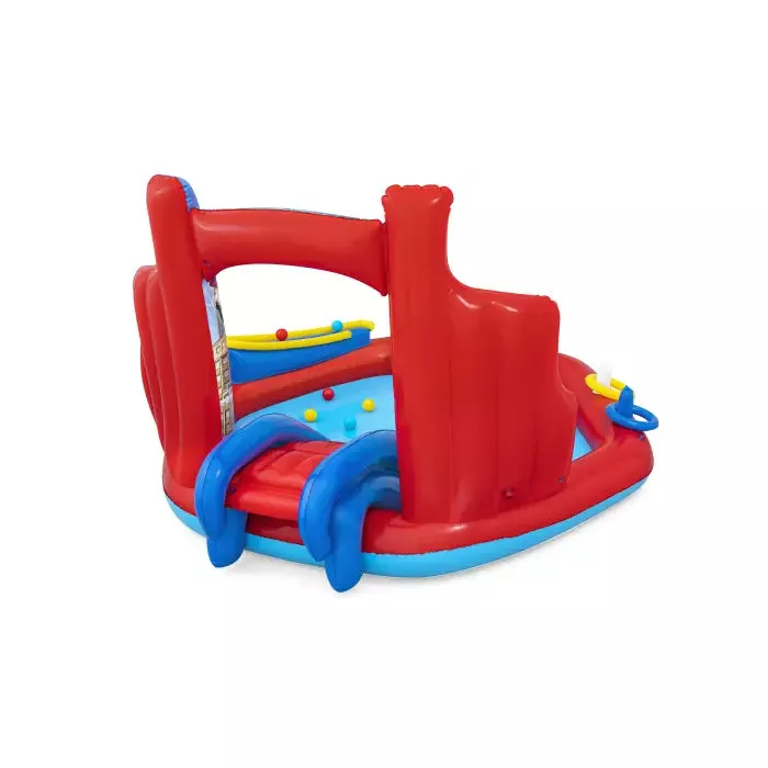 Bestway 6'11" X 6'9" X 50"/2.11M X 2.06M X 1.27M Play Center (Contents: 1 pool, 2 rings, 6 play balls, repair patch, 1 pc of water watcher tag.)