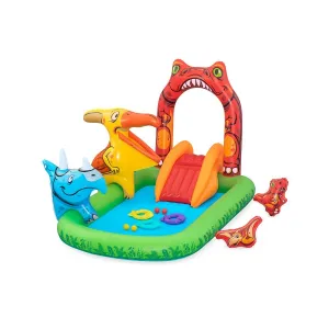 Bestway 7'11" X 55" X 54"/2.41M X 1.40M X 1.37M Jurassic Splash Play Center