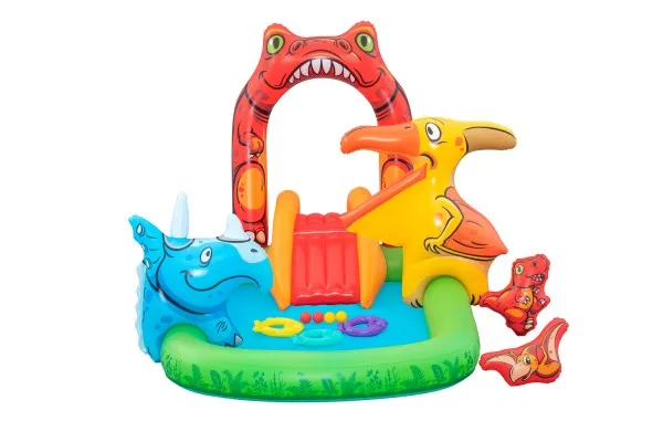 Bestway 7'11" X 55" X 54"/2.41M X 1.40M X 1.37M Jurassic Splash Play Center