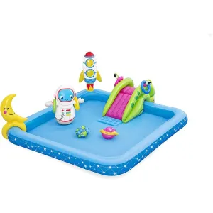 Bestway 7'6" X 6'9" X 33"/2.28M X 2.06M X 84CM Little Astronaut Play Center