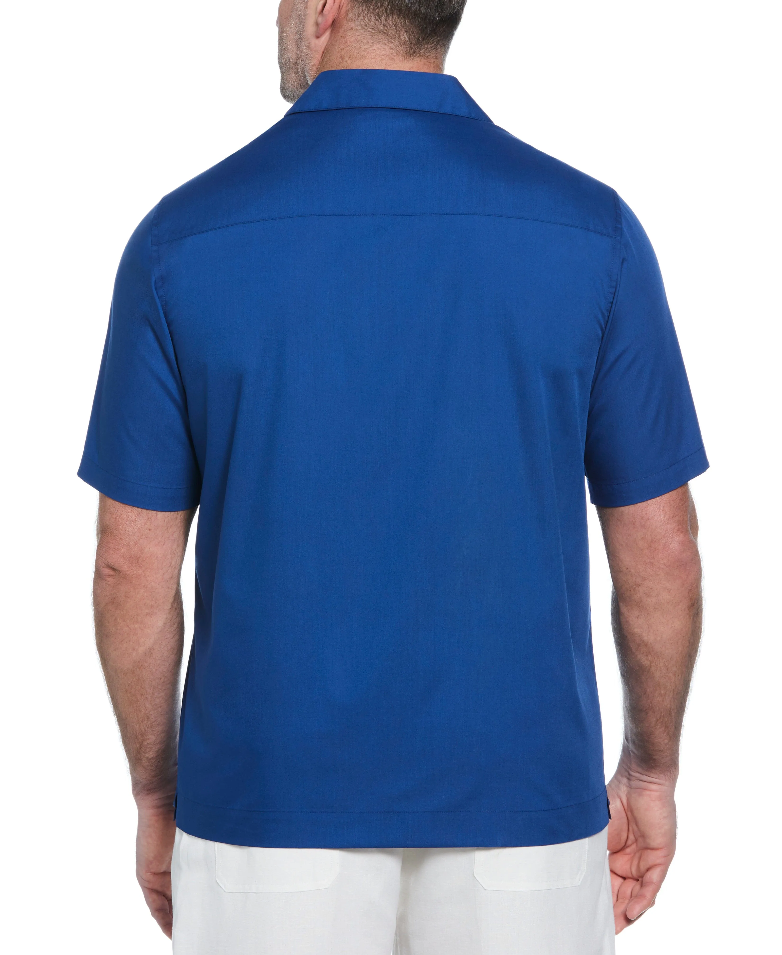 Big & Tall Authentic Embroidered Guayabera Shirt