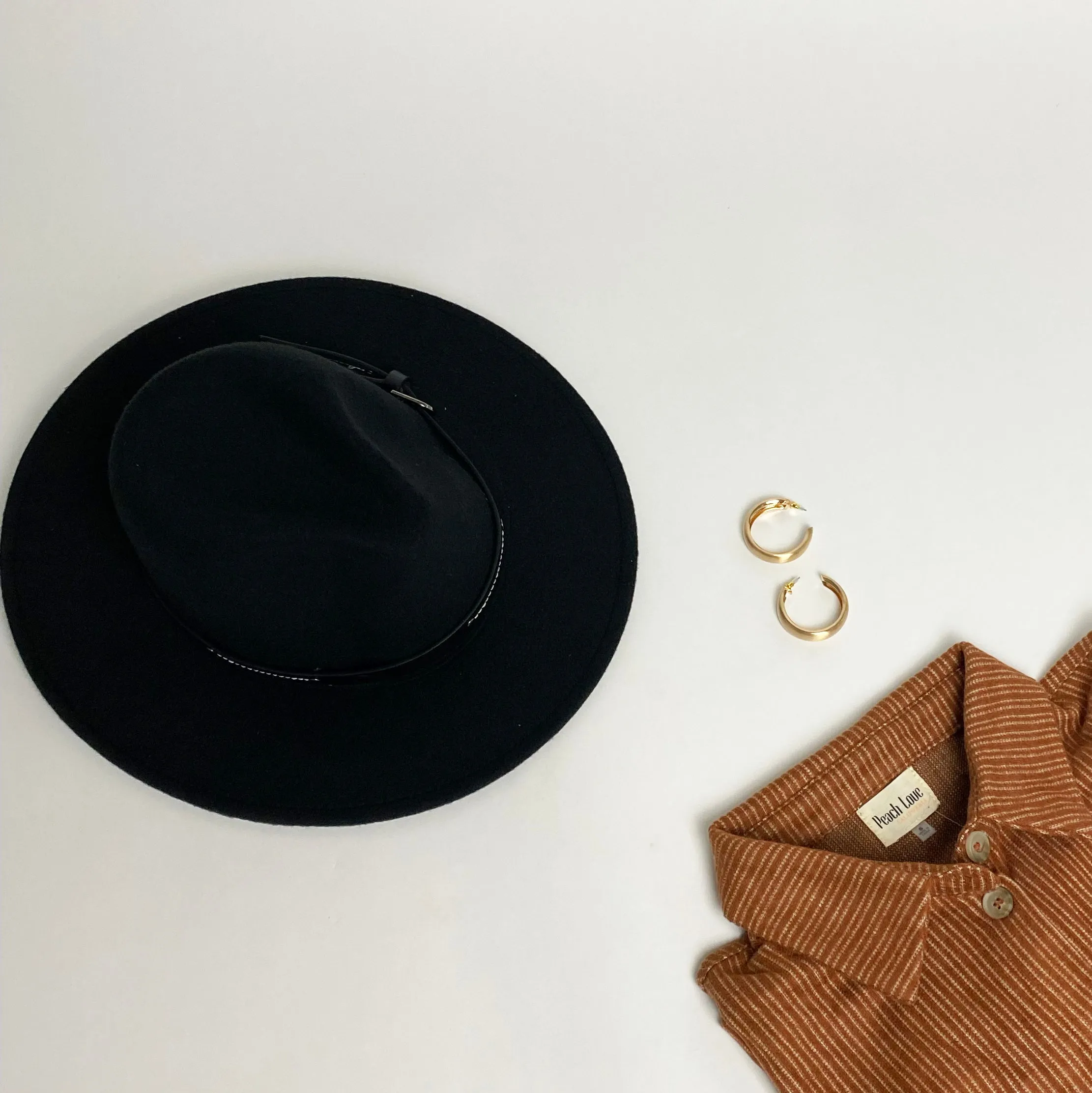 Black Belted Hat