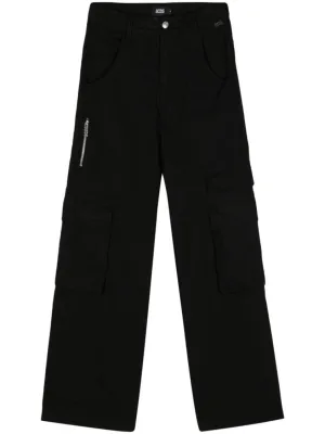 Black Cargo Trousers