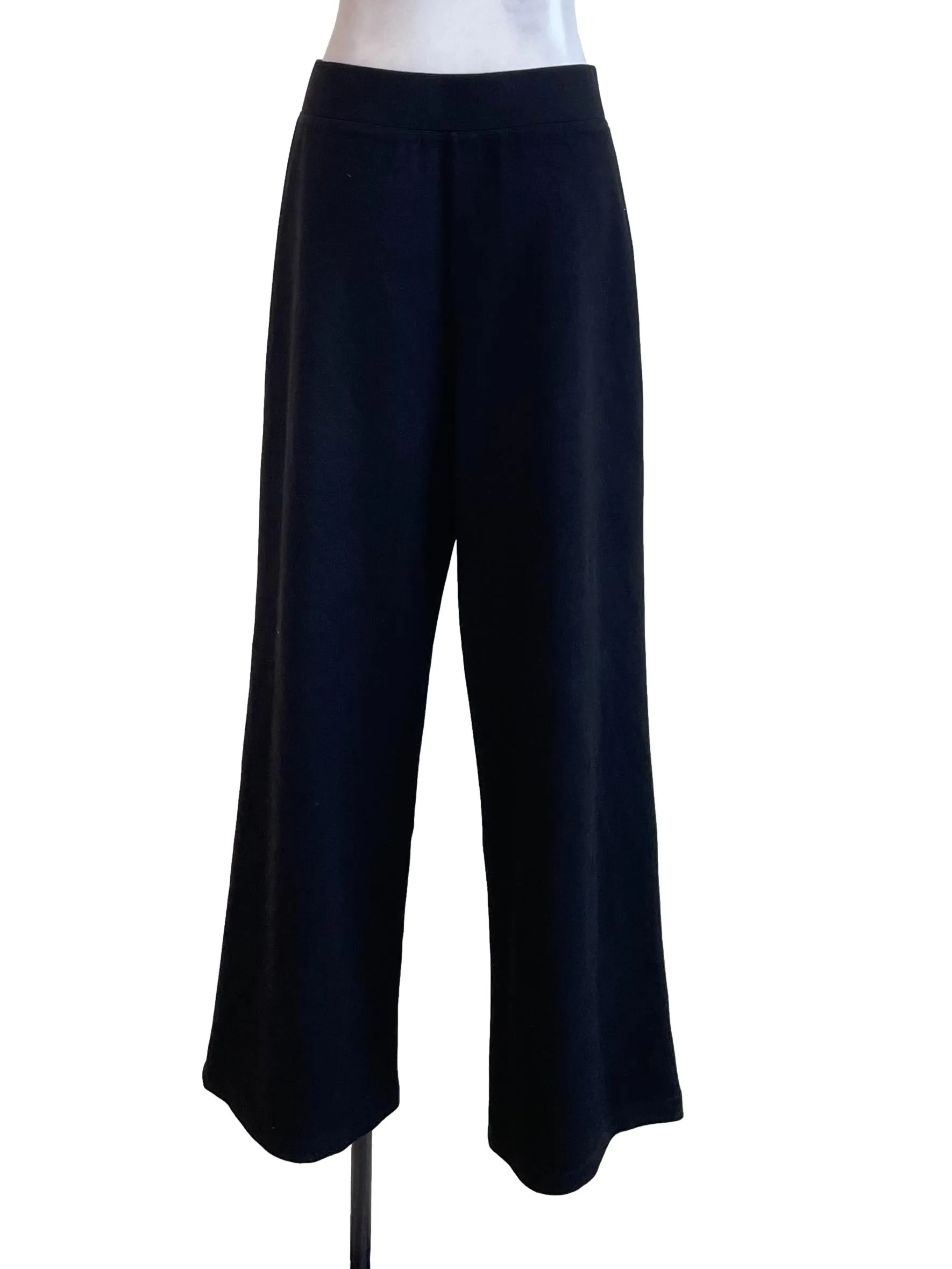 Black Casual Long Pants