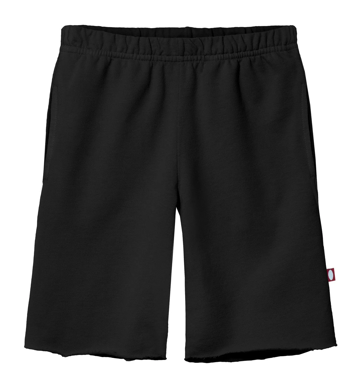Boys Amazingly Soft Cotton Lightweight Fleece Shorts | Black