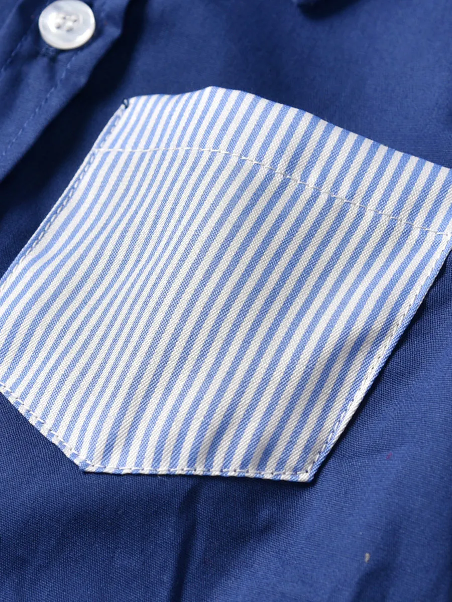 Boys Party Matching Bow with Shorts Set