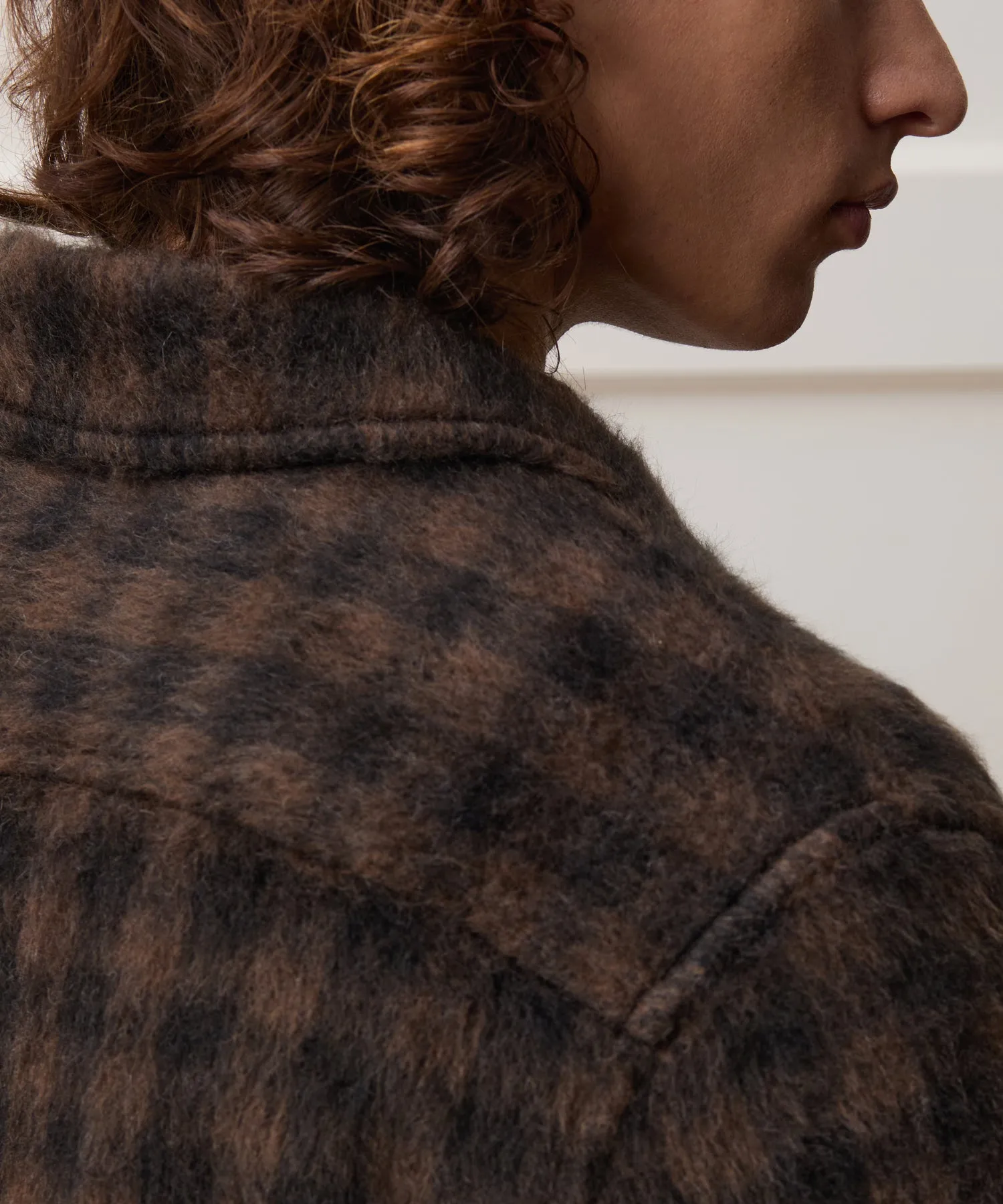 Buffalo Check Mohair Overshirt