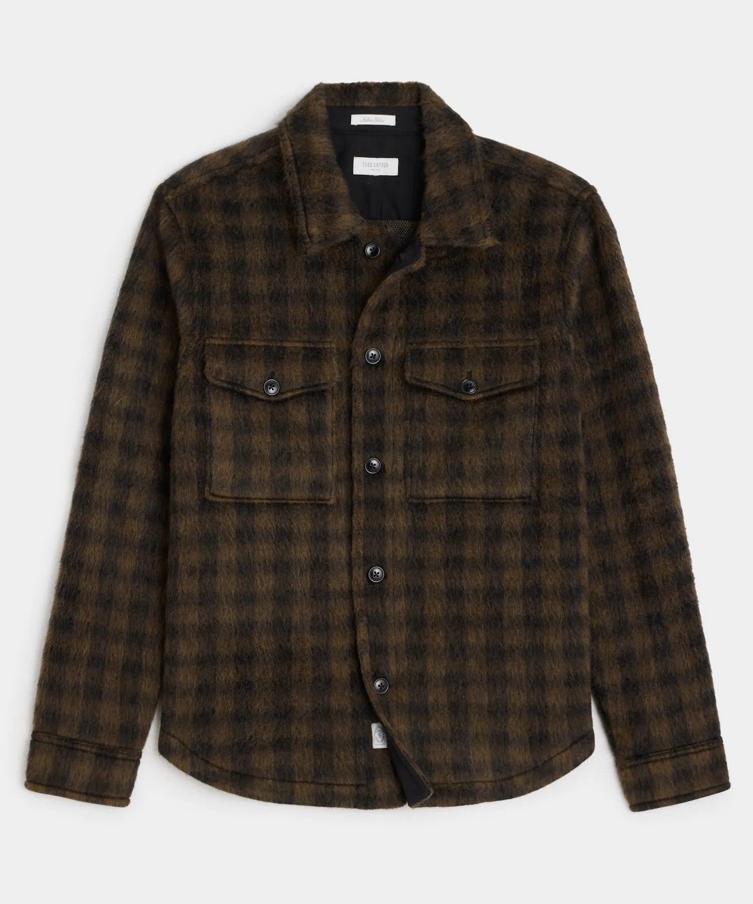 Buffalo Check Mohair Overshirt