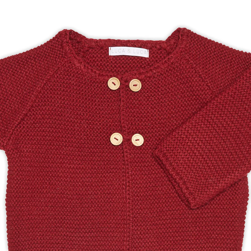BURGUNDY CLARISS JACKET