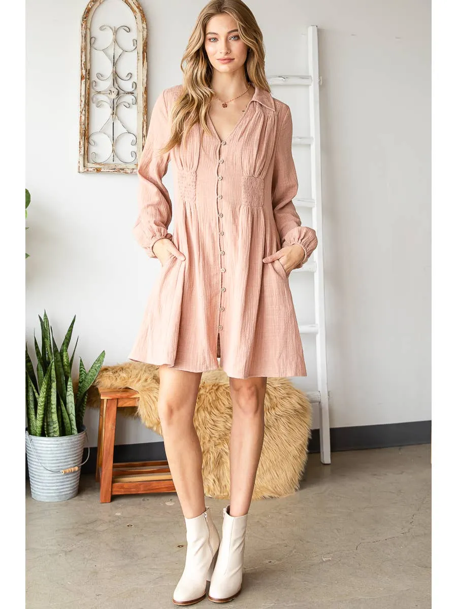 Button Down Dress