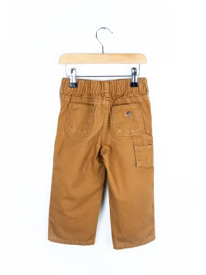 Carhartt Brown Canvas Trousers - Age 18 months