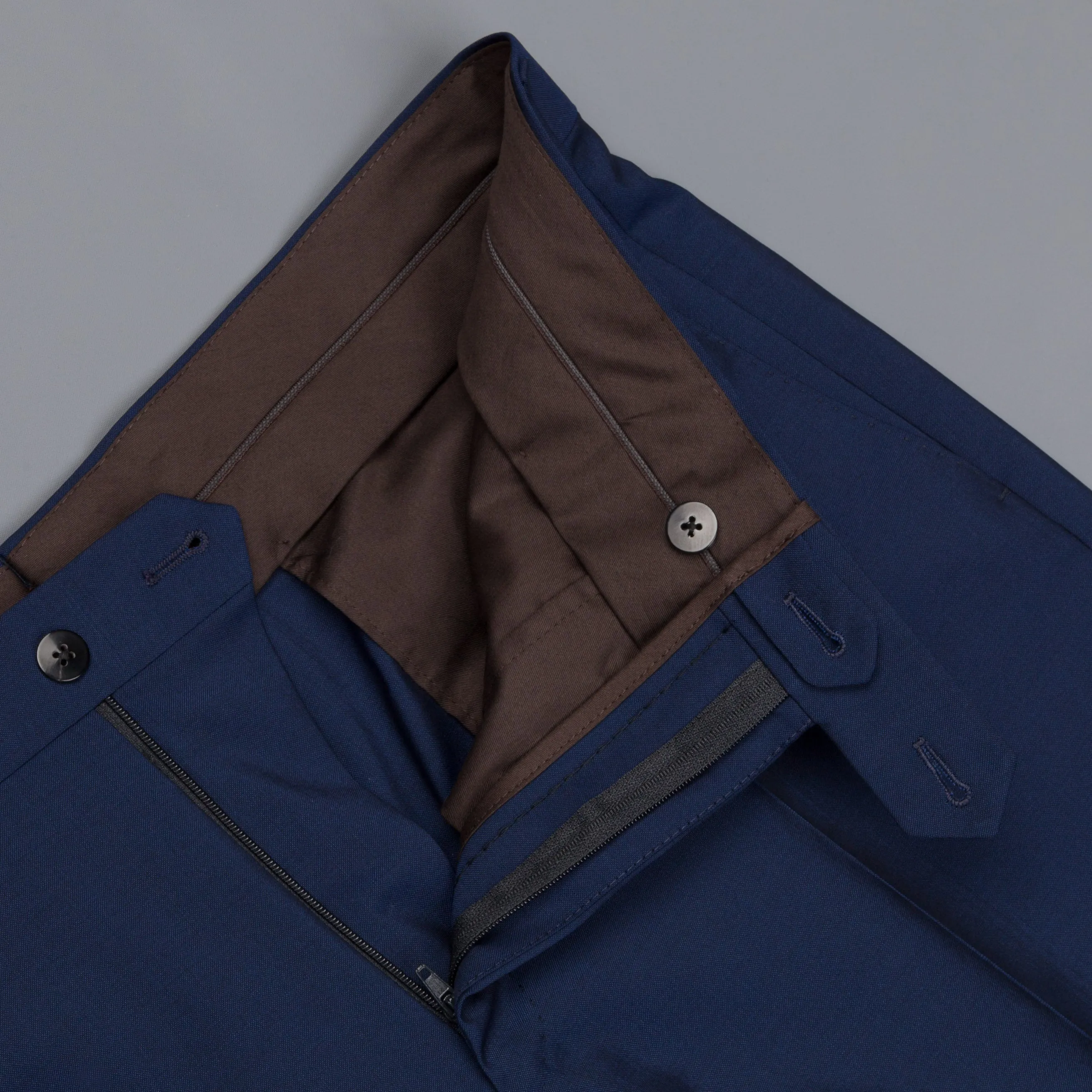 Caruso Wool Mohair Carmen Suit blu