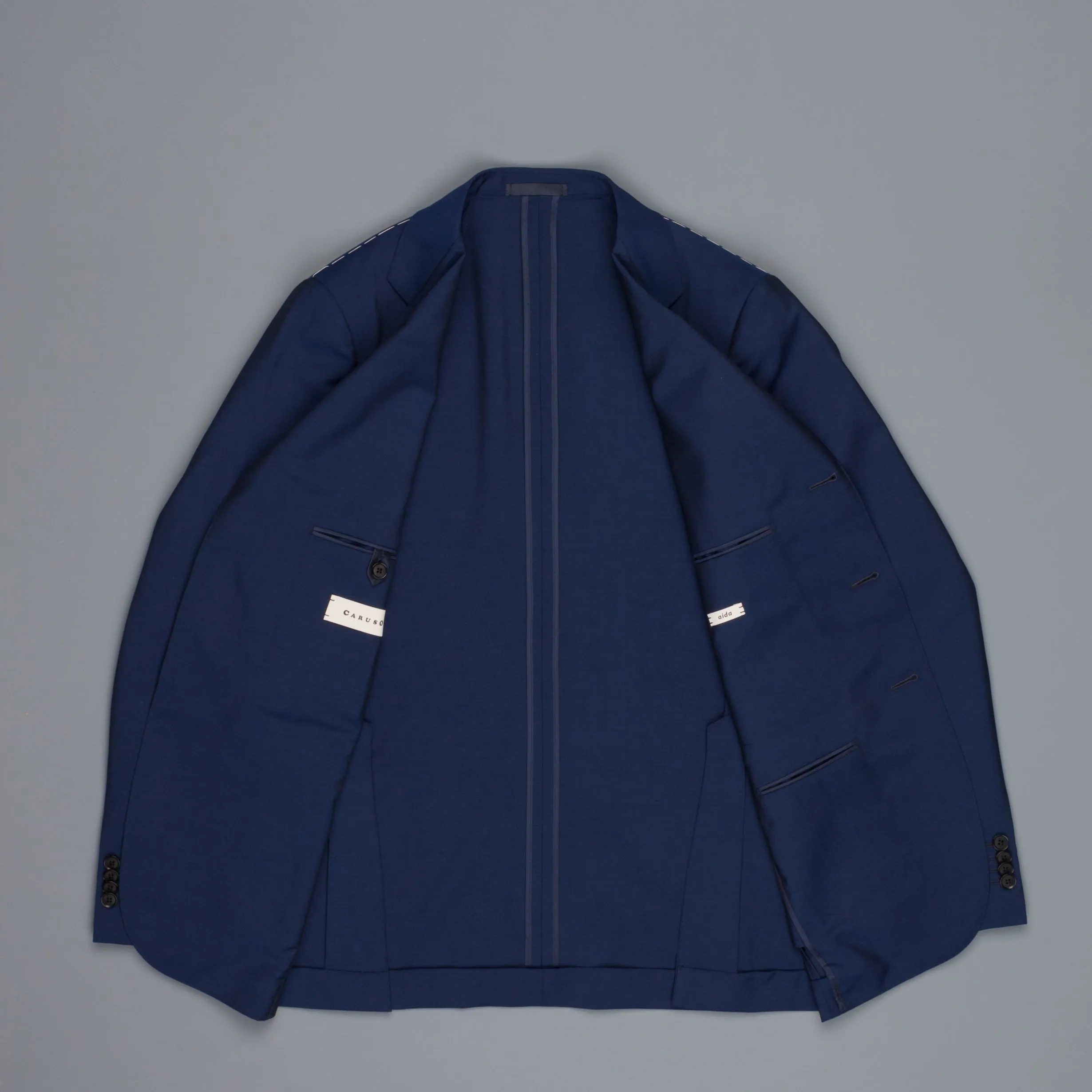 Caruso Wool Mohair Carmen Suit blu