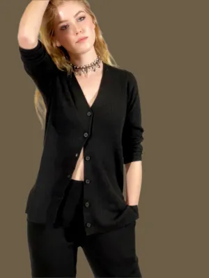 Cashmere Blend Cardigan - The Trinity