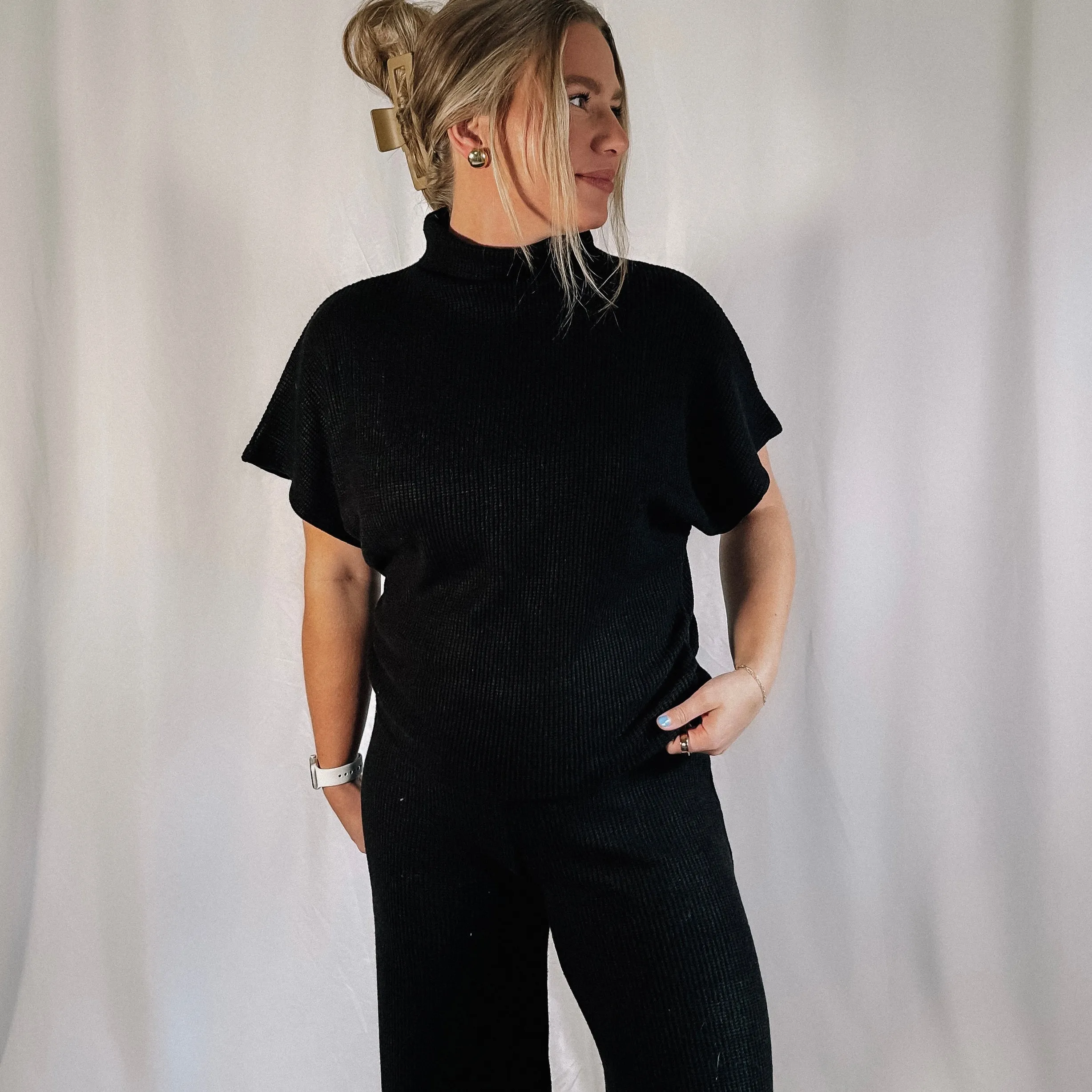 Chic Allure Knit Top