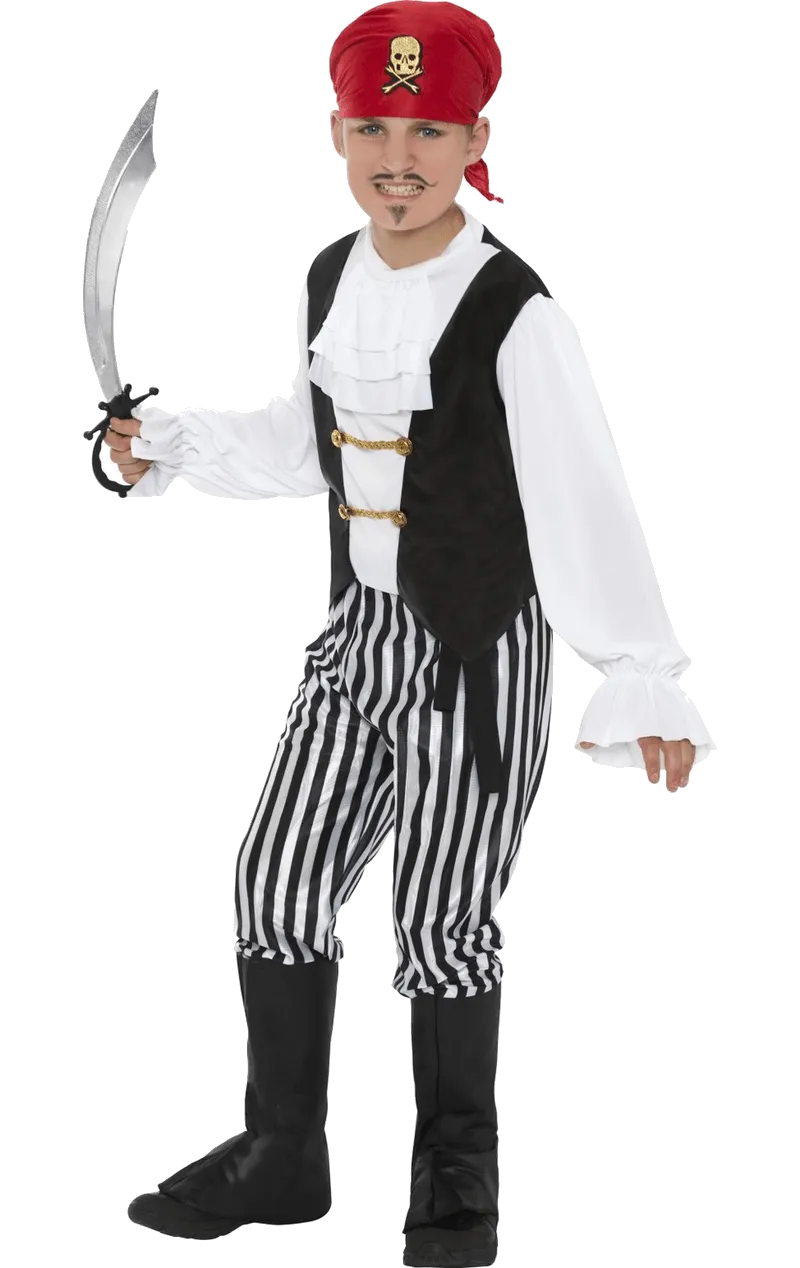 Childrens Classic Pirate Costume