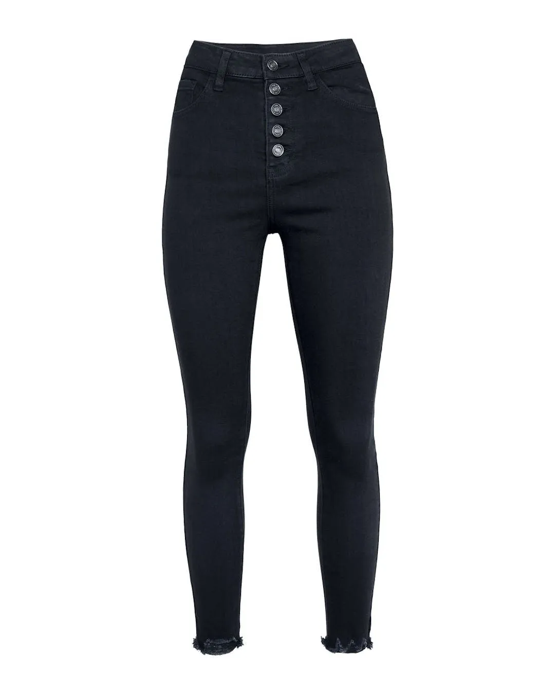 Classic Black Denim Skinny Jeans