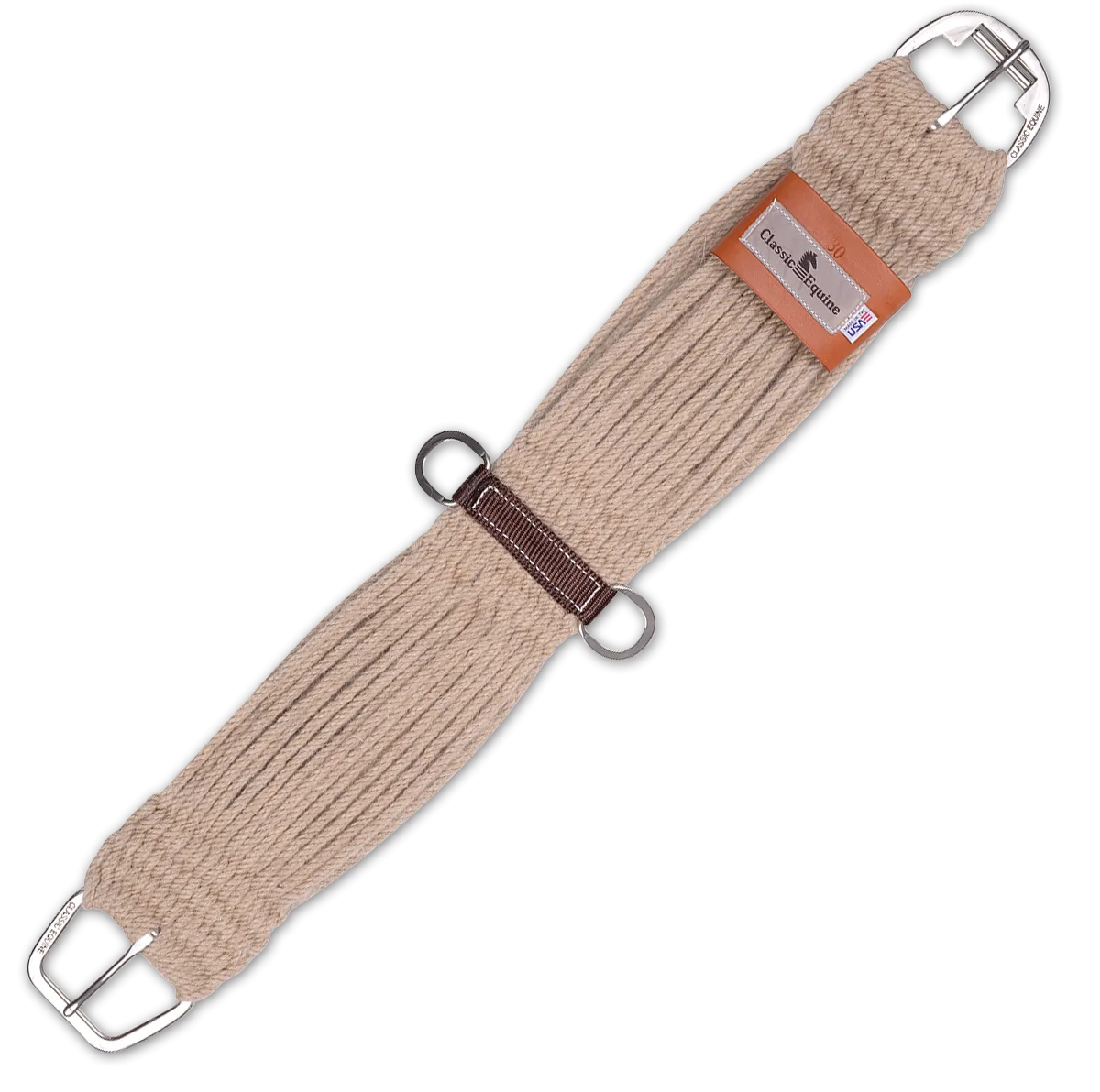 CLASSIC EQUINE 100% MOHAIR STRAIGHT CINCH