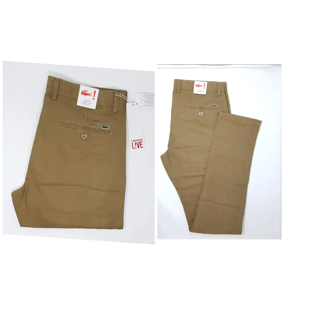 Classic Fit Chinos-Men's-Tawny Brown