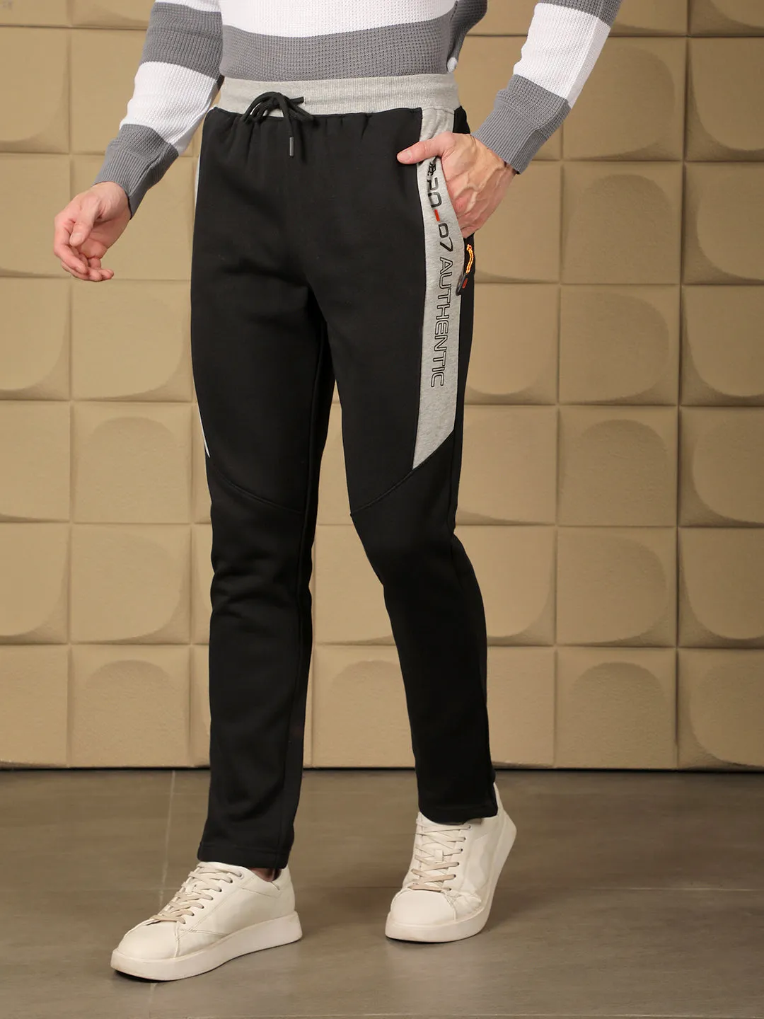 COBB BLACK PRINTED WINTER LOWER