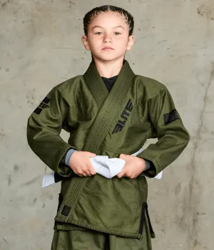 Core Green Brazilian Jiu Jitsu Kids BJJ Gi