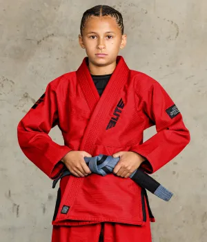 Core Red Brazilian Jiu Jitsu Kids BJJ Gi