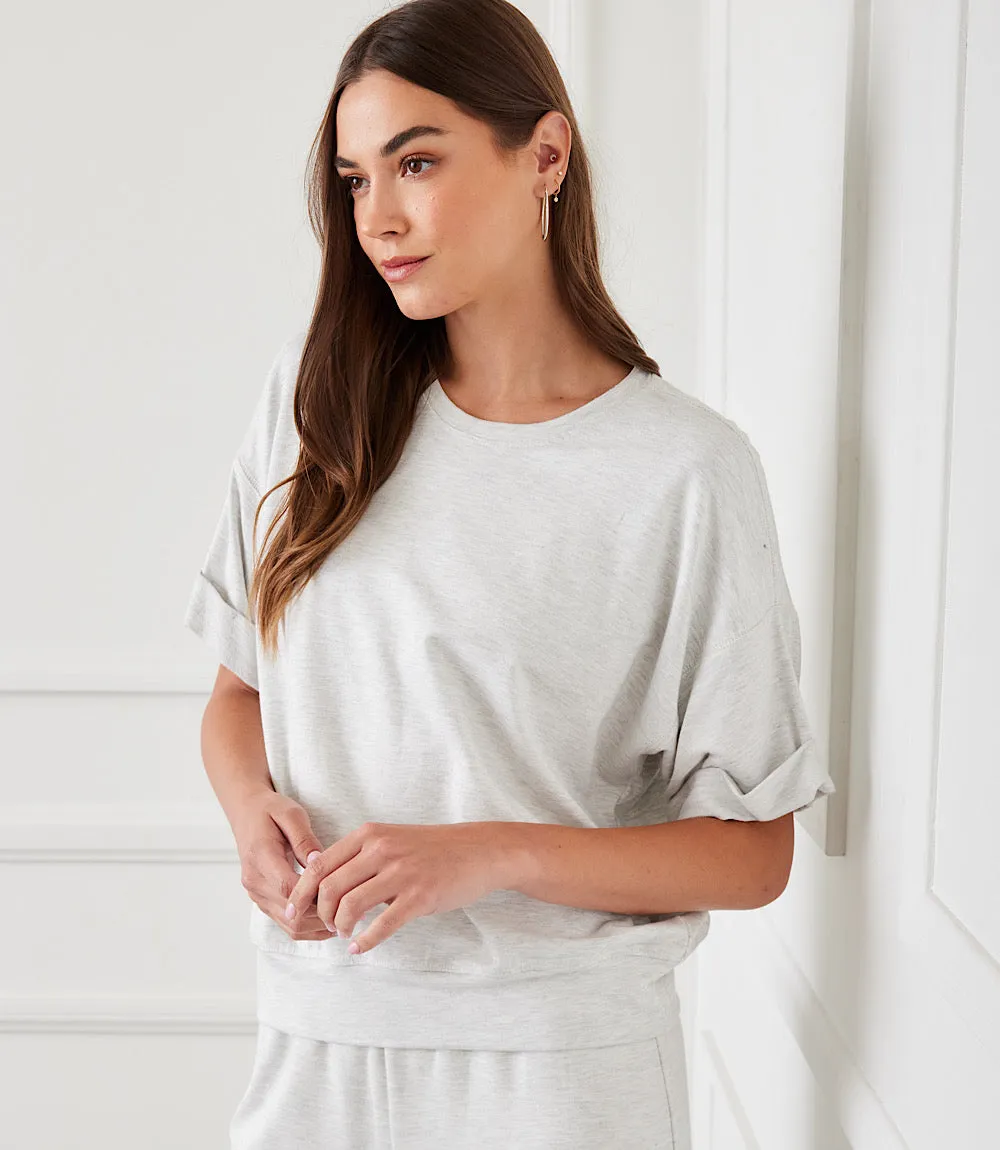 Cuffed Sleeve Tee