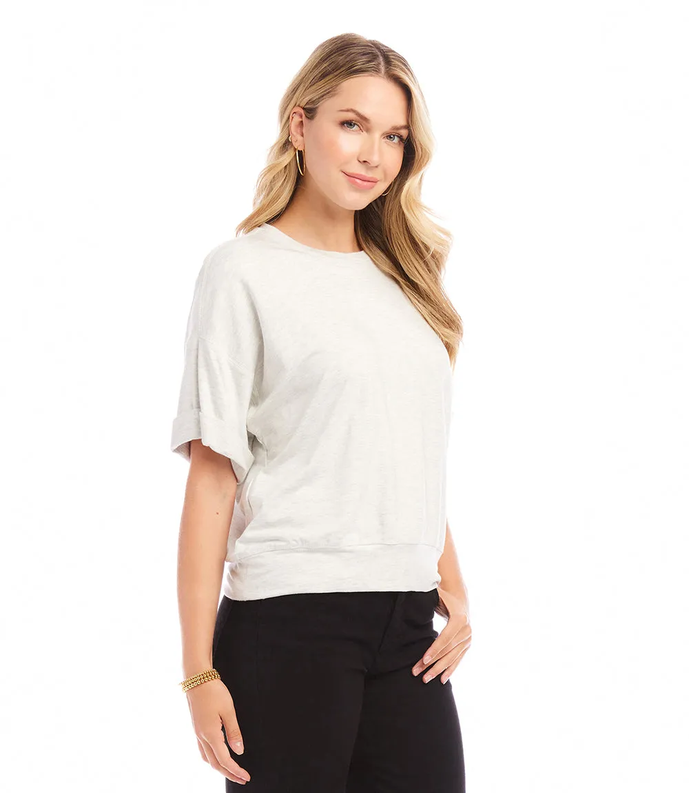 Cuffed Sleeve Tee
