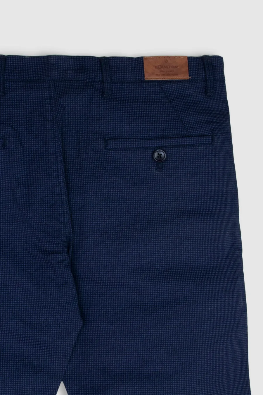 Dark Blue Fashion Pants