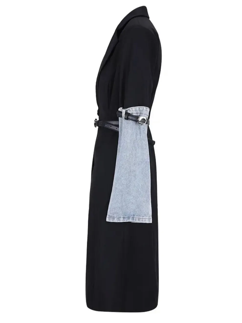 Denim Blaze Mix Trench