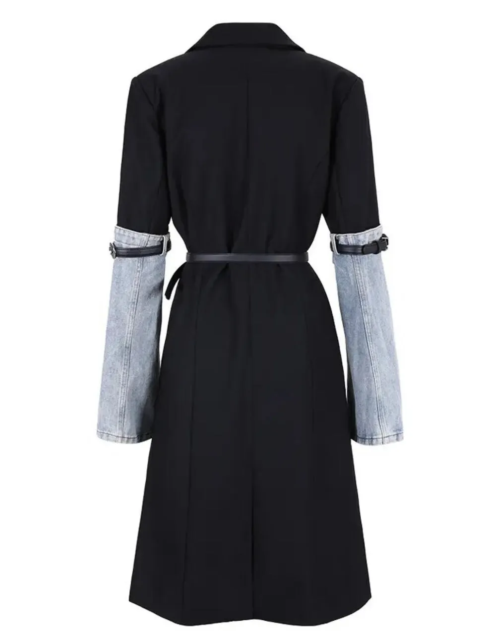 Denim Blaze Mix Trench