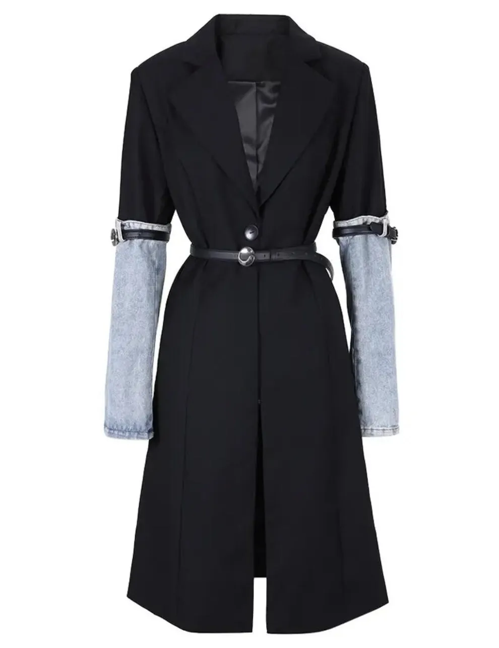 Denim Blaze Mix Trench
