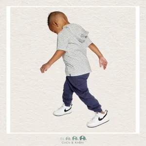 Deux Par Deux: Boys French Terry Pants - Blue