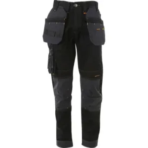 Dewalt Pro Stretch Holster Pockets  Regular Fit Stretch Mens Work Trousers-Harrison