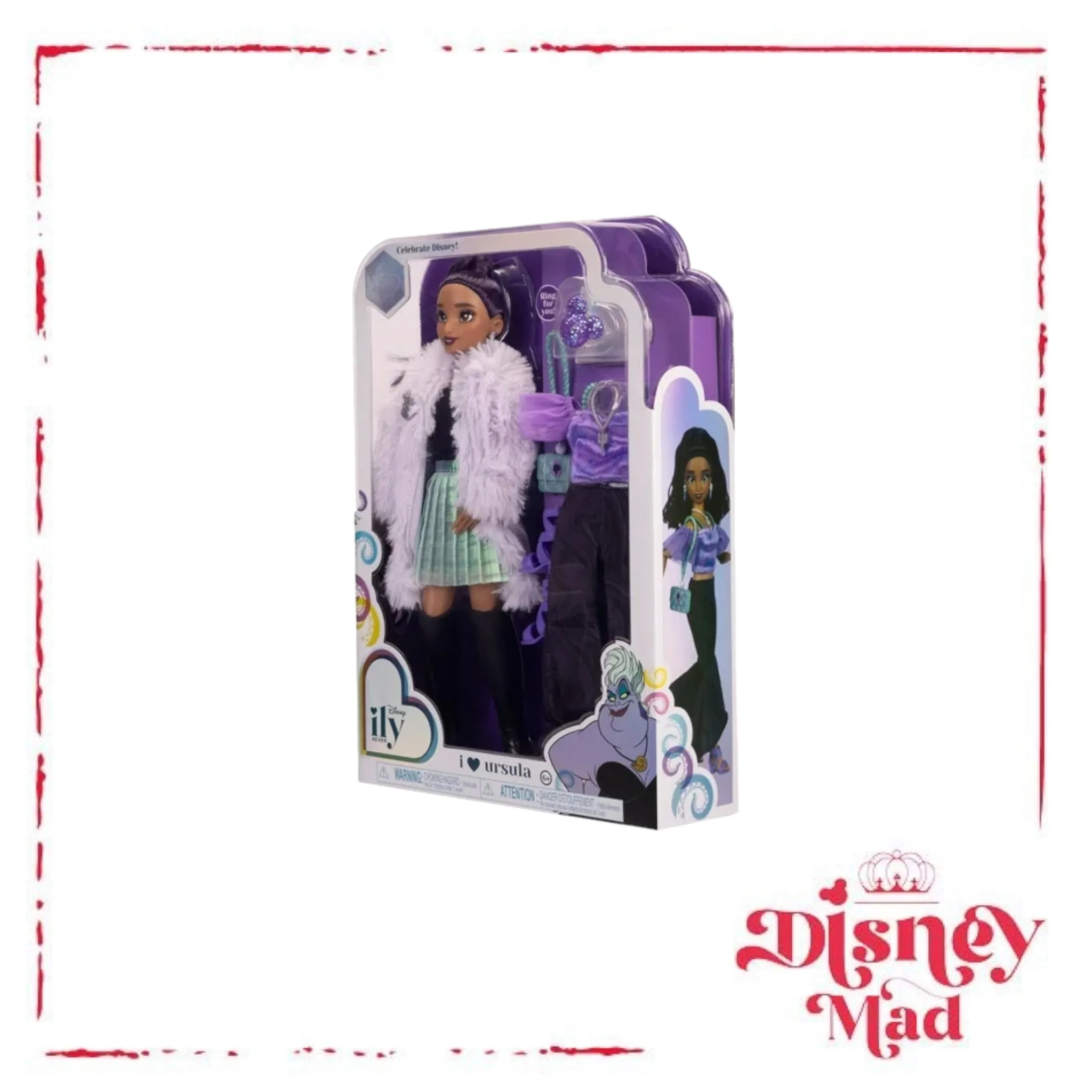 Disney Ily 4EVER I Love Ursula 12 inch Fashion Forward Doll